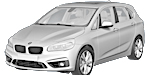 BMW F45 U1452 Fault Code